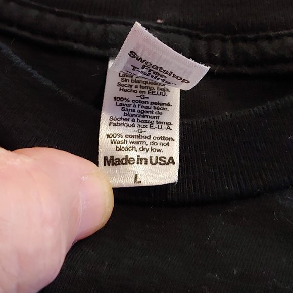 GENTLY USED, VINTAGE LOOK, LET'S HAVE A DREAM TEE SHIRT, LARGE!!! - Picture 3 of 3